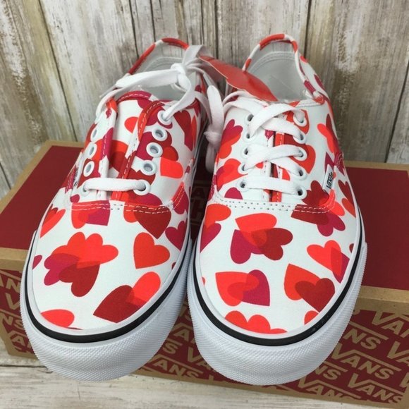 💕💕Vans Authentic Valentines hearts W Sneakers❤️ - Picture 10 of 12